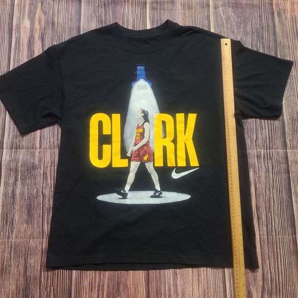 Nike Caitlin Clark Shirt Mens Medium WNBA Indiana Fever "So Win" Basketball Tee - Picture 3 of 11